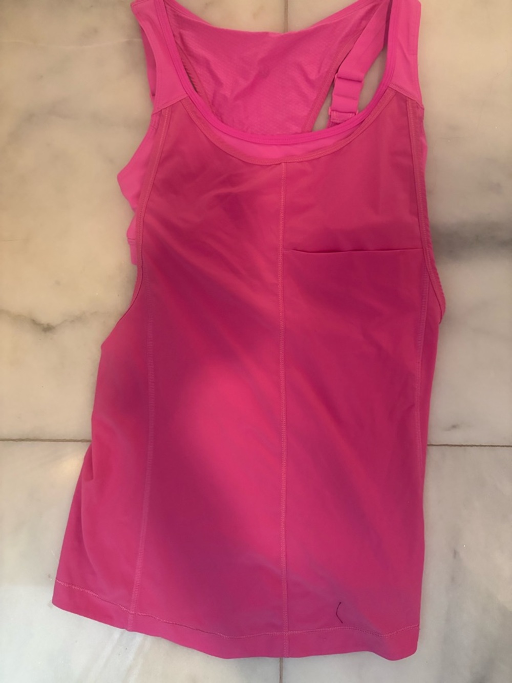 lululemon athletica Bright Hot Pink Racerback Tank